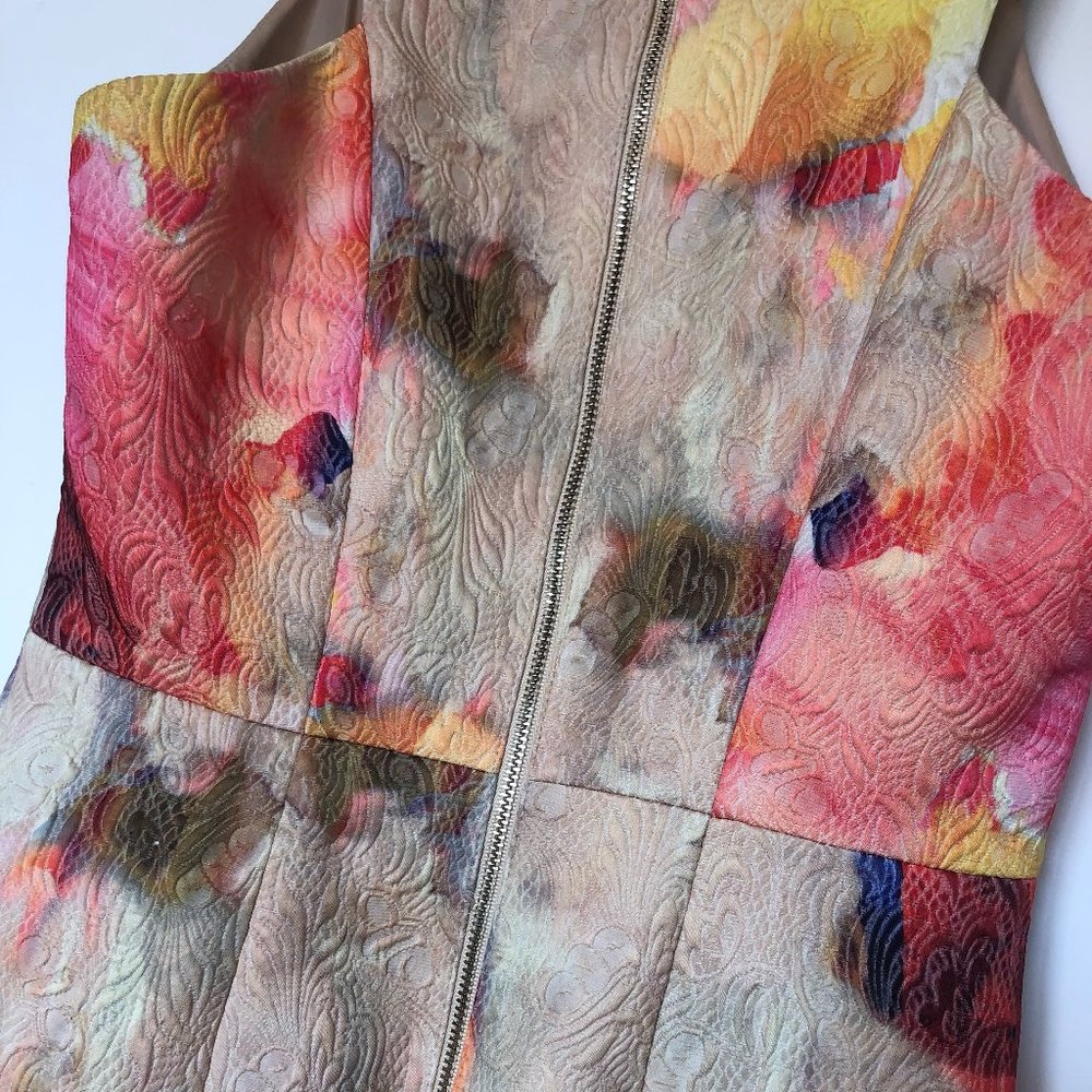 Multi-color Cocktail Dress - Picture 8 of 8